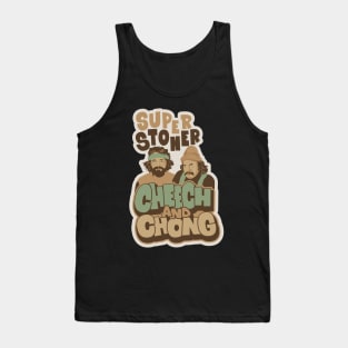 Blazing Laughter - Unleash the Hilarious Adventures of Cheech and Chong Tank Top